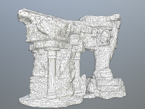 temple Modello 3D
