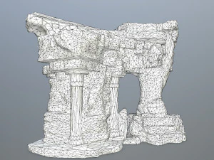 temple 3D Model