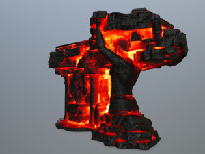 lava temple 3D Model
