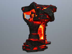 lava temple 3D Model