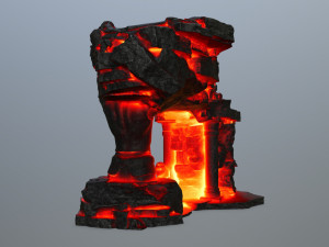 lava temple 3D Model
