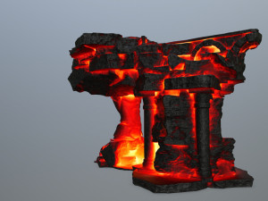 lava temple 3D Model