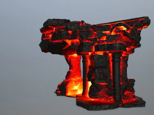 lava temple 3D Model