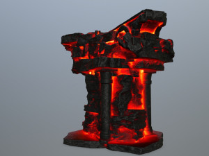 lava temple 3D Model