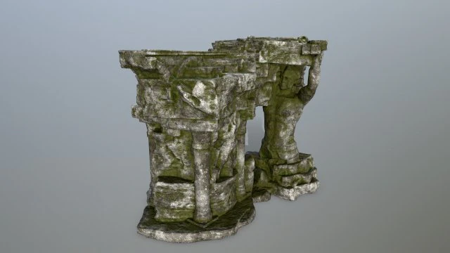 temple 3D Model .c4d .max .obj .3ds .fbx .stl .blend
