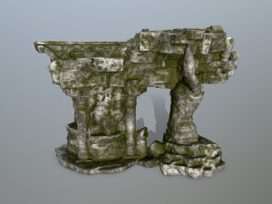 temple Model 3D