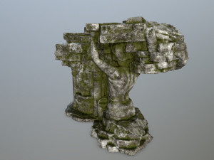 temple Model 3D
