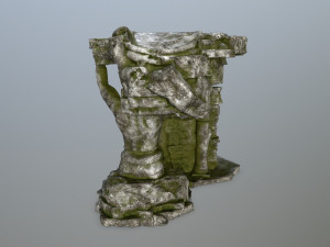 temple Model 3D