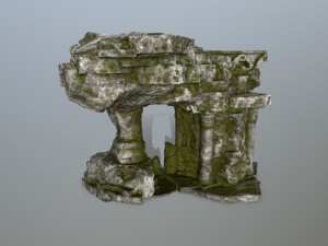 temple Model 3D