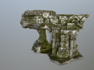 temple Model 3D