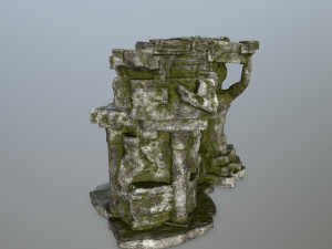 temple Model 3D