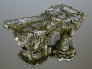 temple Model 3D