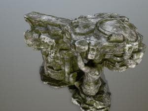 temple Model 3D