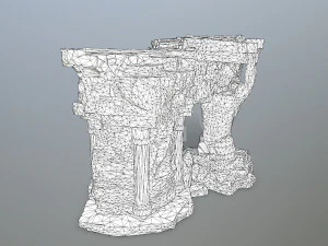 temple 3D Model