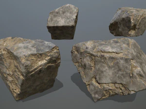 desert rock 3D Model