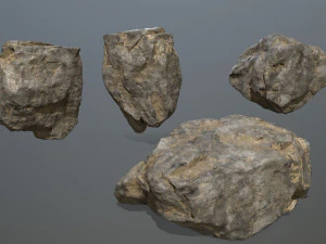 desert rock 3D Model