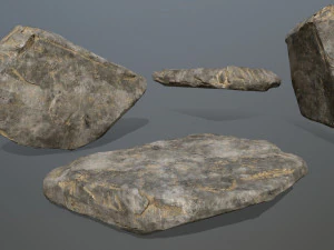 desert rock 3D Model