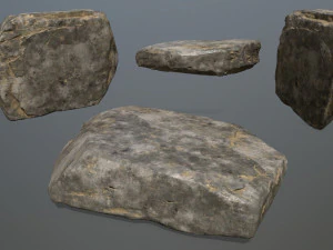 desert rock 3D Model