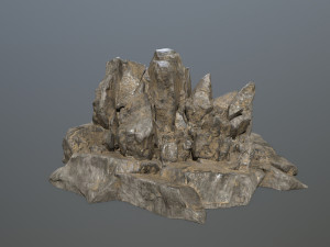 desert rock 3D Model