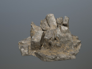 desert rock 3D Model