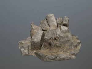 desert rock 3D Model