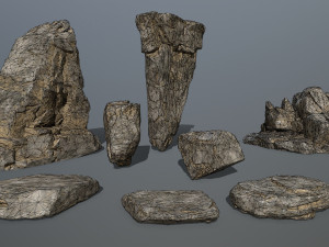 desert rock 3D Model