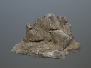 desert rock 3D Model