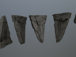 cliff rock Modelo 3D