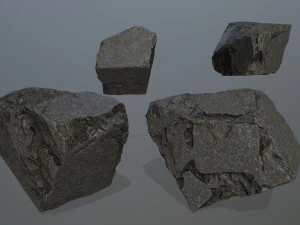 cliff rock 3D Model