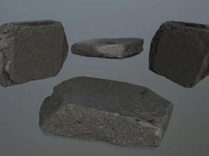 cliff rock 3D Model