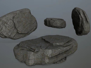 cliff rock 3D Model