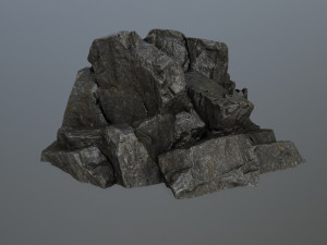 cliff rock Modelo 3D