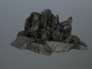 cliff rock Modelo 3D
