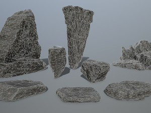 cliff rock Modelo 3D