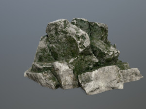 rock set 3D मॉडल