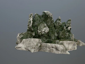 rock set 3D Model