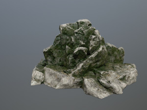 rock set 3D मॉडल