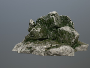 rock set 3D मॉडल
