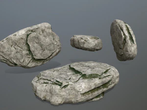 rock set 3D Model