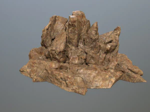 desert rock set 3D Model