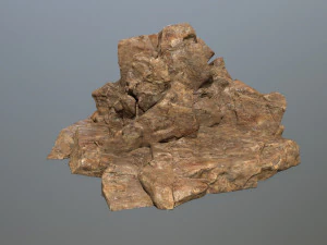 desert rock set 3D Model