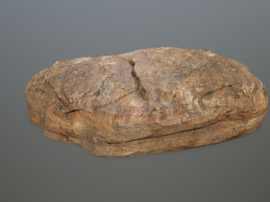 desert rock set 3D-Modell