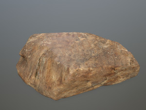 desert rock set 3D-Modell