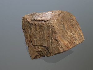 desert rock set 3D-Modell