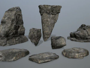 Klippenfelsenset 3D Modell