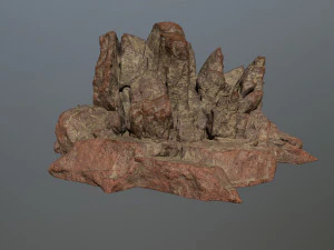 desert rock set 3D Model