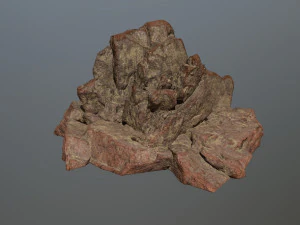 desert rock set 3D Model