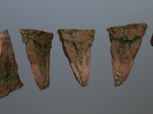 desert rocks 3D मॉडल