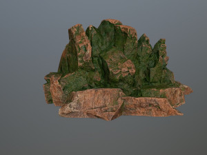 desert rocks 3D मॉडल