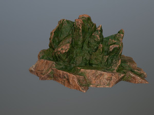 desert rocks 3D मॉडल